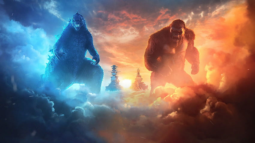 Godzilla Vs Kong , Spiele, Hintergründe und Godzila vs Kong HD-Hintergrundbild