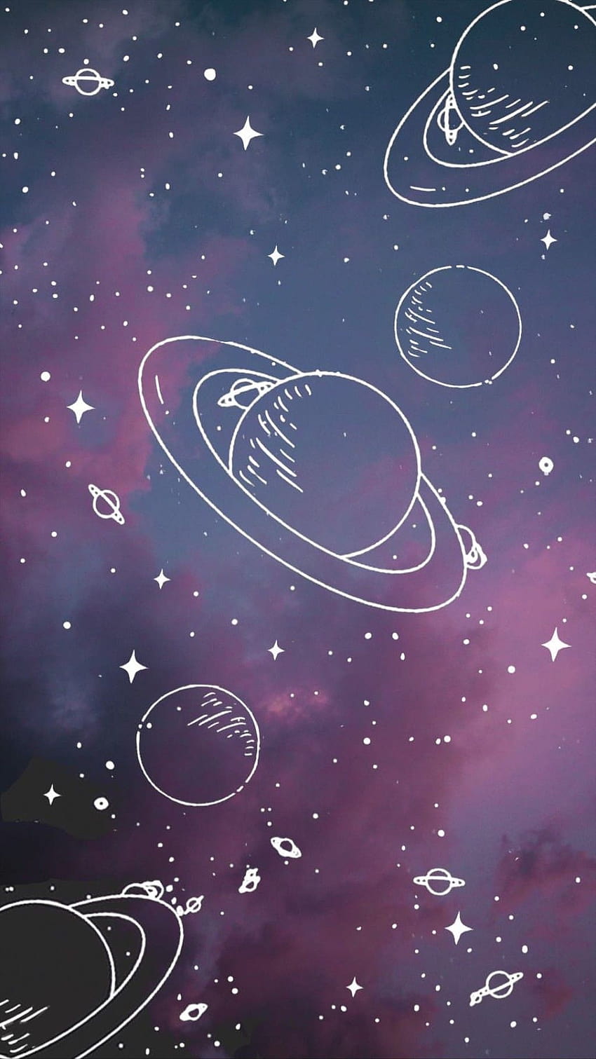 Aesthetic Galaxy Backgroundfiles.bestrecipes.au, aesthetic purple galaxy HD phone wallpaper