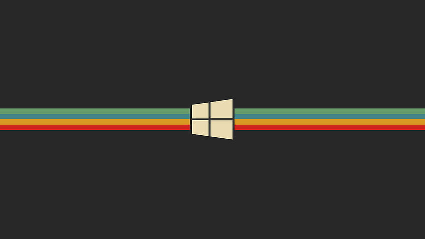 Since you liked the previous version so much I decided to make a v2 of the Windows Gruvbox wal… HD wallpaper