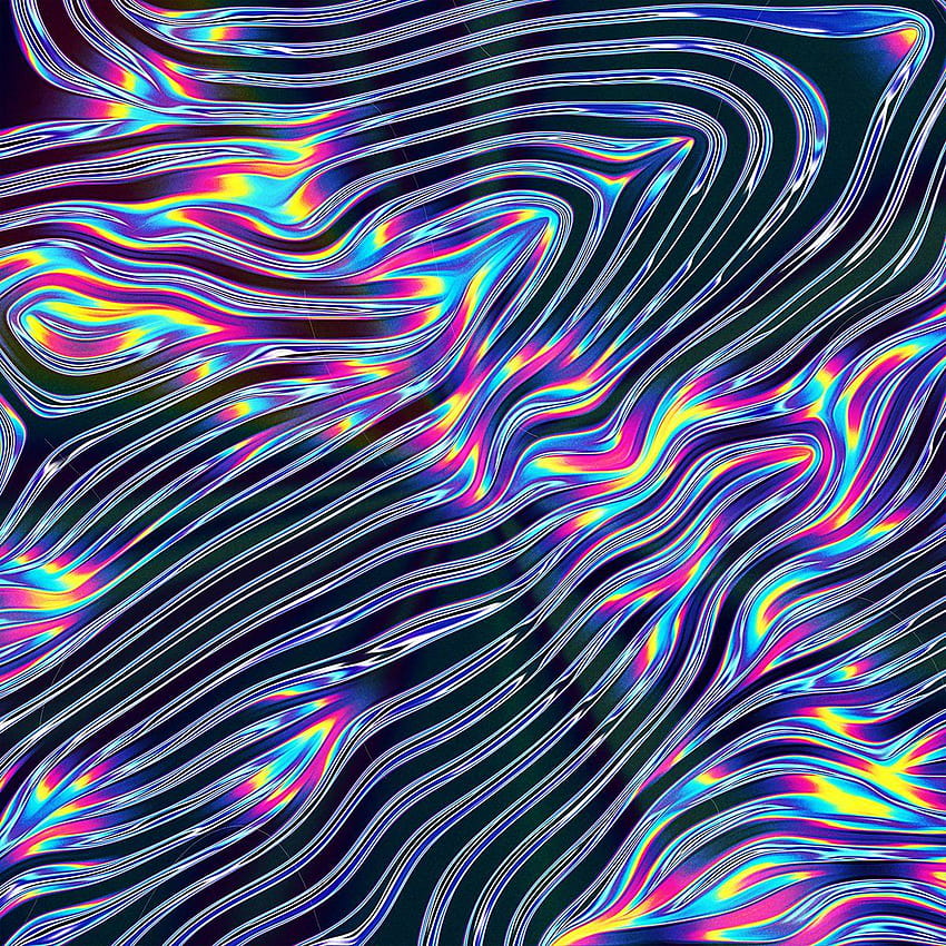 IRIDESCENCE on Behance, digital abstract iridescent HD phone wallpaper