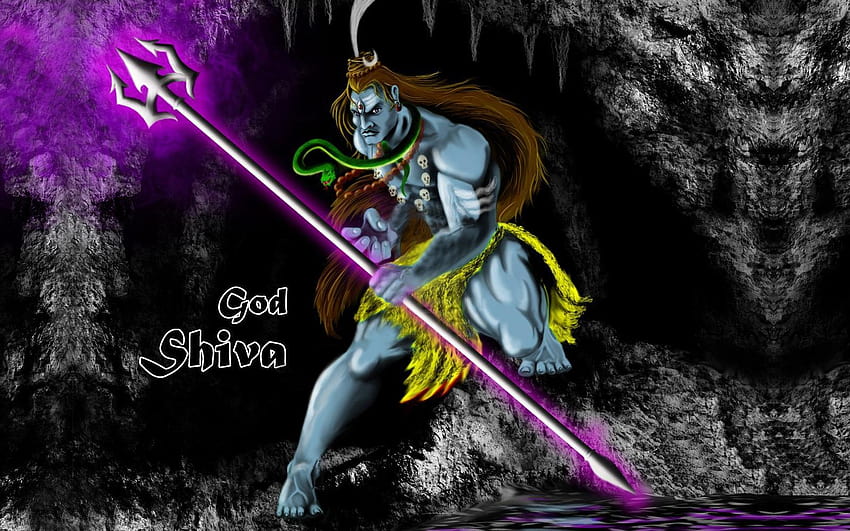 Bhole Baba mit Chilam, aghori baba HD-Hintergrundbild