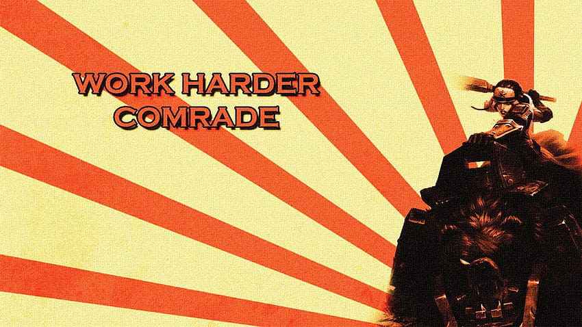 Communist, work harder HD wallpaper
