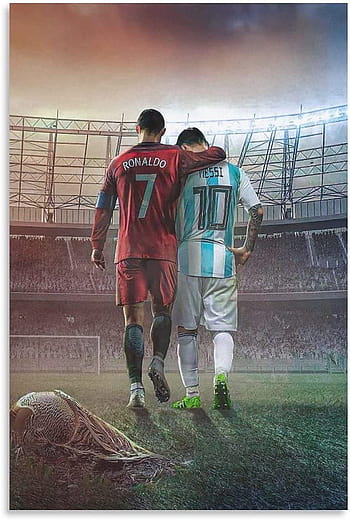 Ronaldo and messi, sports uniform, soccer HD phone wallpaper | Pxfuel