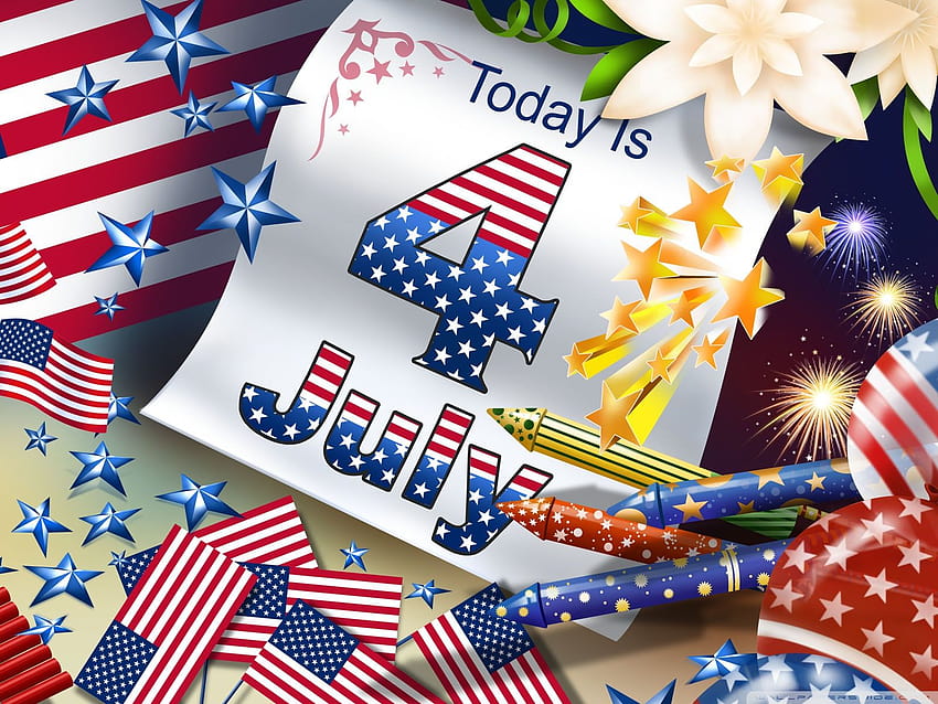 Fourth Of July Ultra Backgrounds for U TV, 4th of july computer HD wallpaper