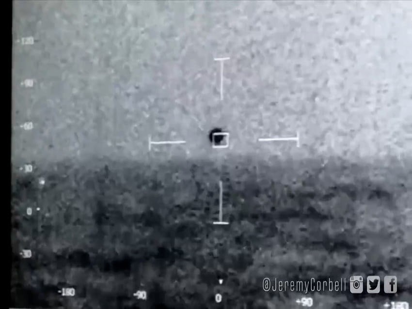 Newly leaked video shows a UFO disappear into the water HD wallpaper