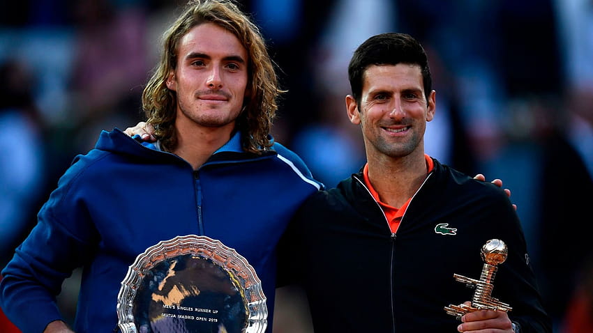 Novak Djokovic vs Stefanos Tsitsipas cabeza a cabeza – historia de la rivalidad fondo de pantalla