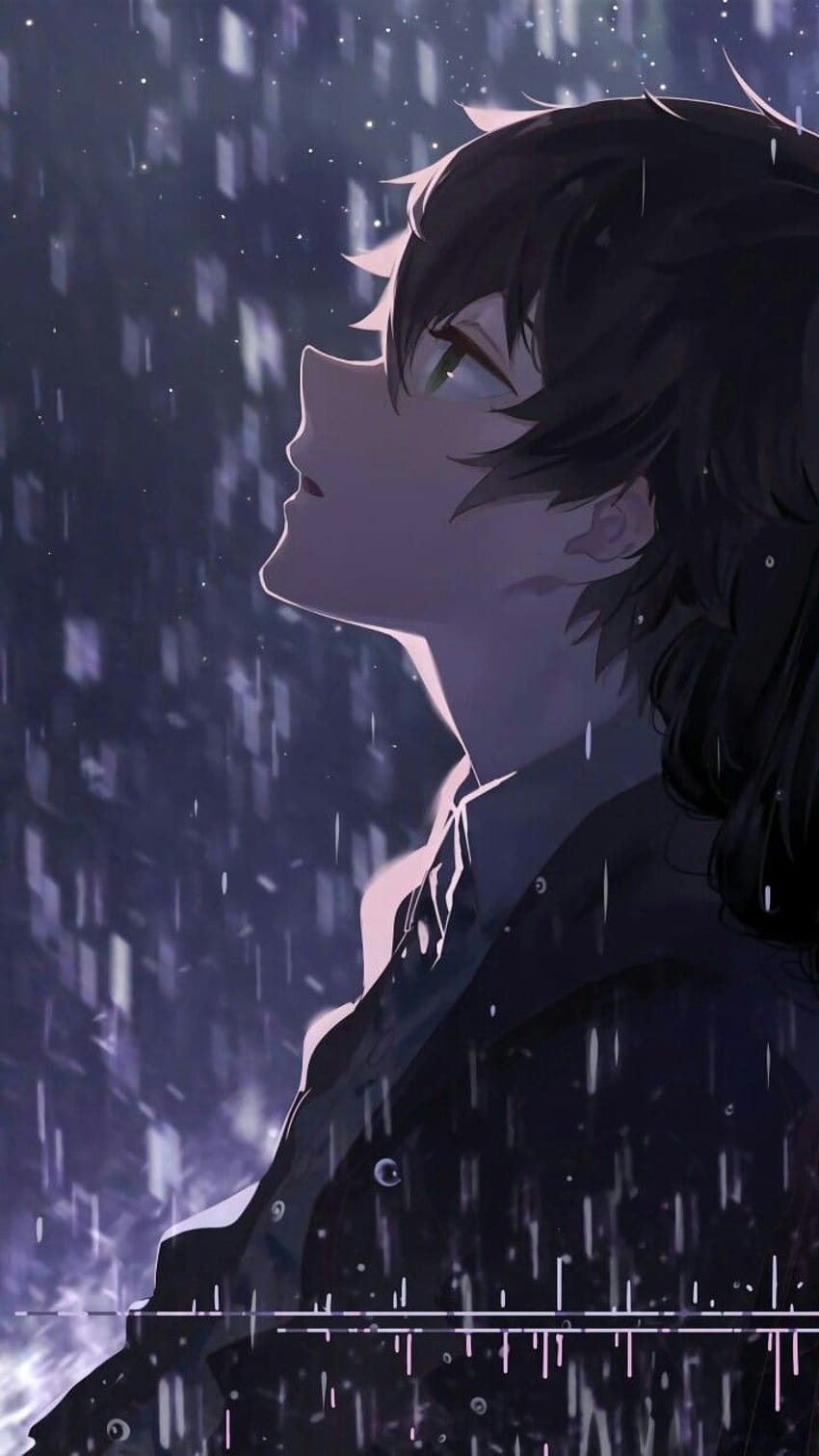 Sad Boy Anime Pfp wysłane przez Johna Sellersa, anime pfp boy Tapeta na telefon HD