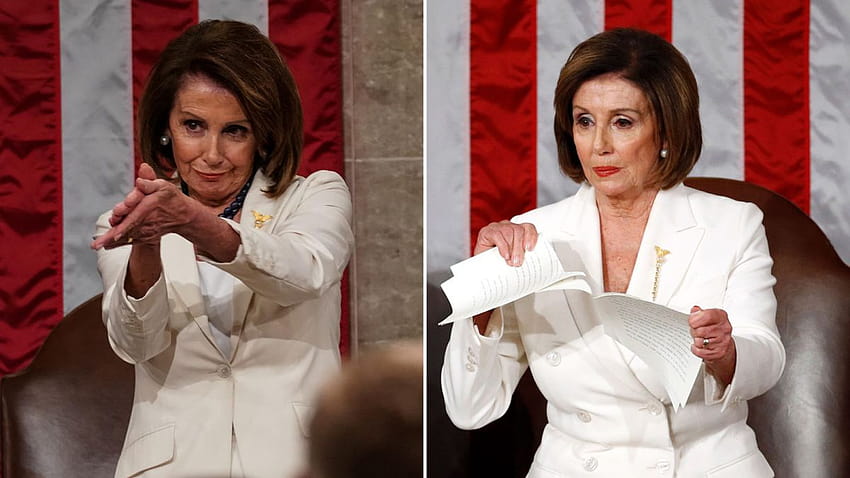 Te 2 Nancy Pelosi doskonale opisują stan naszego związku Tapeta HD