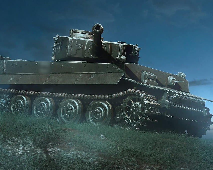 Тежък танк Tiger за Android, tiger i tank HD тапет
