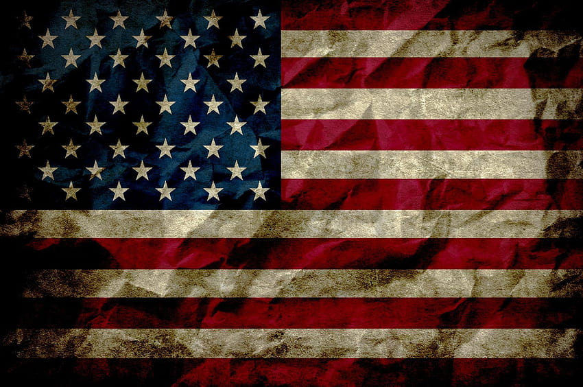 bandiera americana, bandiera degli stati uniti Sfondo HD