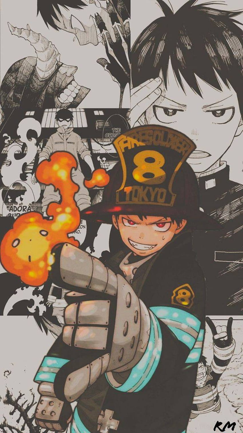 Fire Force by Papel1anime, fire force android HD phone wallpaper | Pxfuel