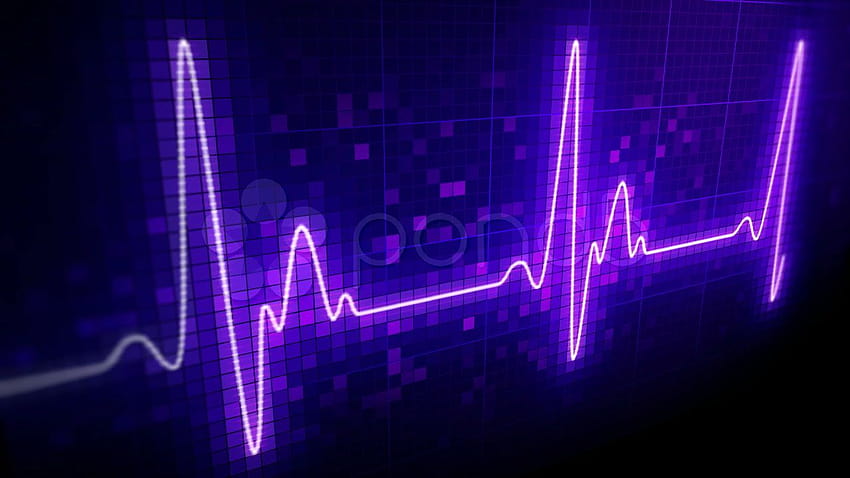 Seamlessly Looping Ekg Heart Monitor. Progressive. Stock Video, electrocardiogram HD wallpaper