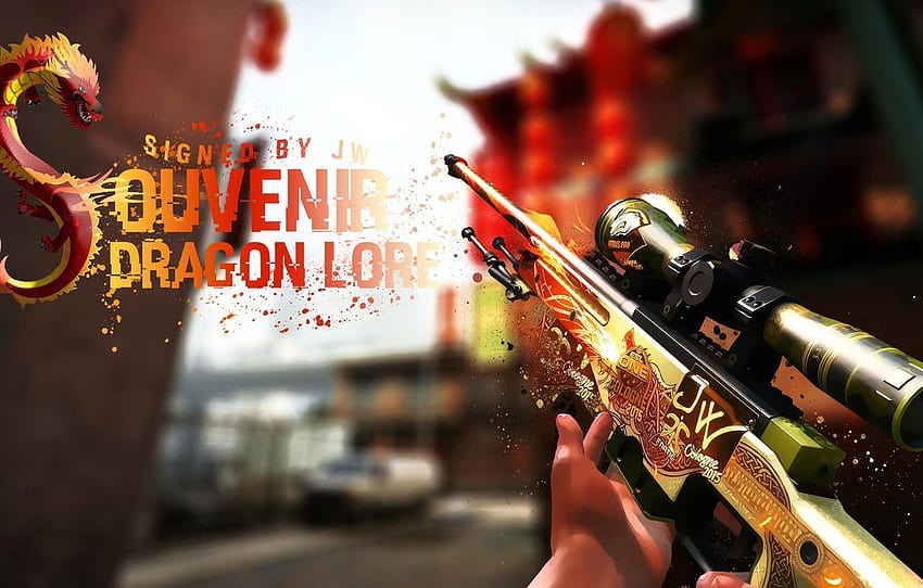 Made a FNATIC  Dragon Lore wallpaper (1366x768) : r/GlobalOffensive