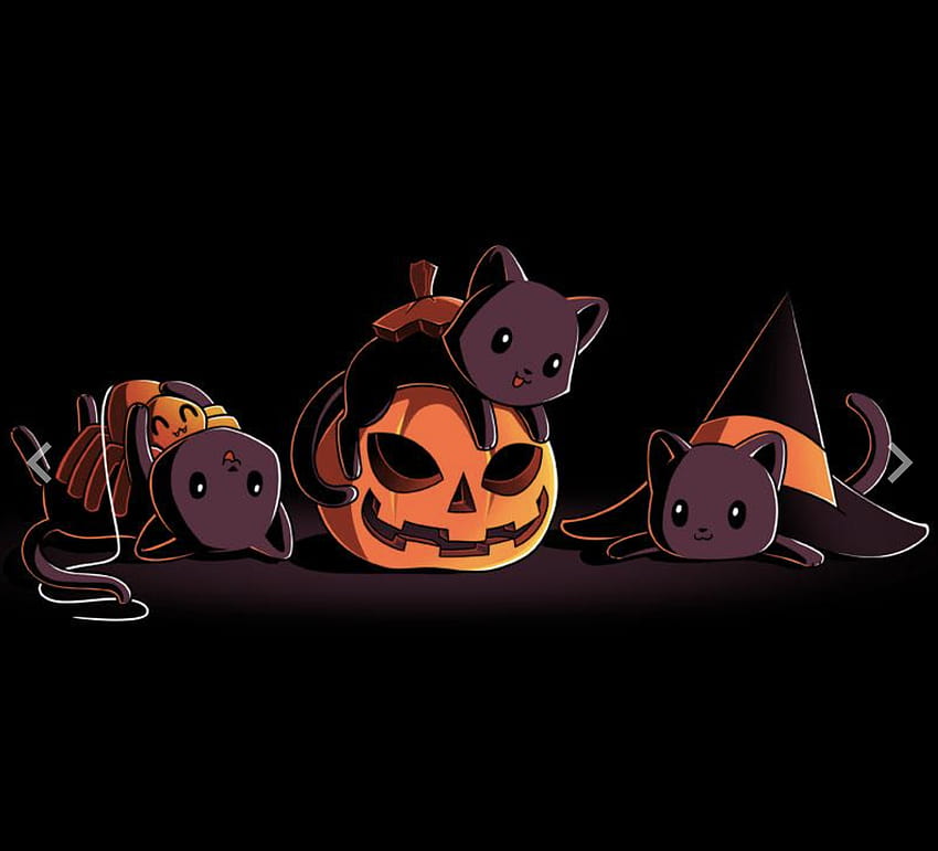 Happy Halloween -Comic Character | Halloween wallpaper backgrounds, Anime  halloween, Kawaii wallpaper