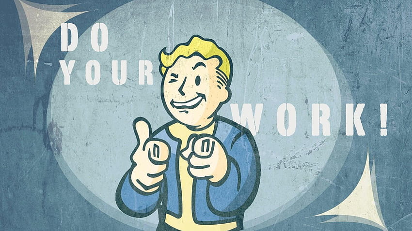 Fallout 4 Vault Boy Tła ~ Pudełko, Fallout Vault Boy Tapeta HD