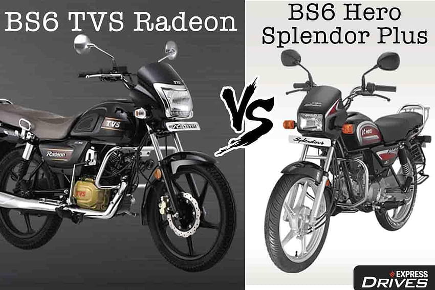 BS6 TVS Radeon vs Hero Splendor Plus: Budget commuters compared in price,  specs, features and more! HD wallpaper | Pxfuel