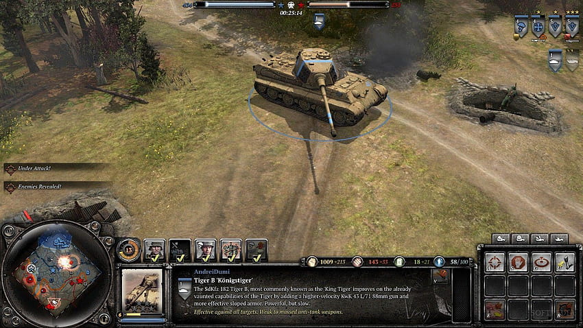 Company of Heroes 2: The Western Front Armies tam oyun bilgisayarı, şirket kahramanları 2 batı cephesi tankı HD duvar kağıdı