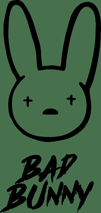 Bad Bunny Logo | Bunny tattoos, Bunny drawing, Bunny logo
