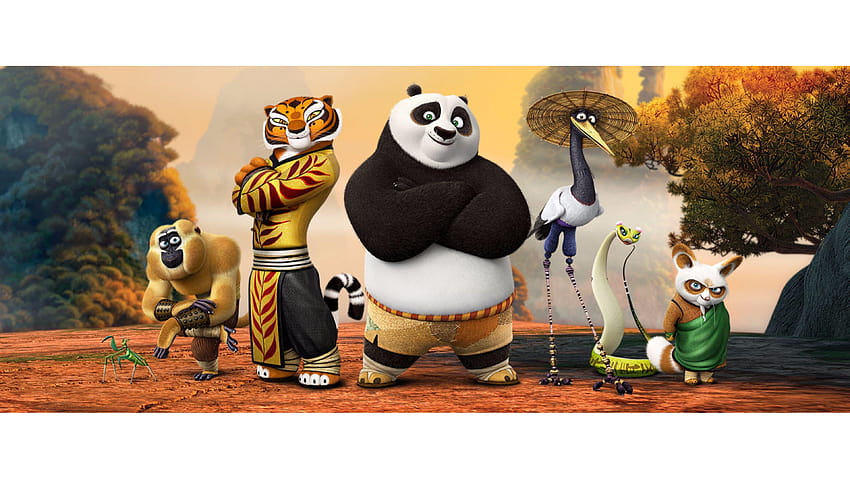 Kung Fu Panda to Pin HD wallpaper