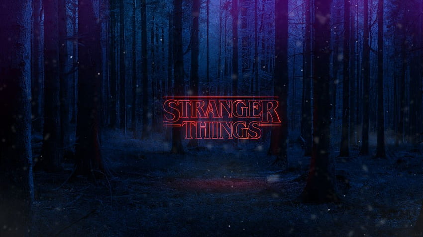 Stranger Things Logo posted by Zoey Thompson, stranger things netflix HD wallpaper
