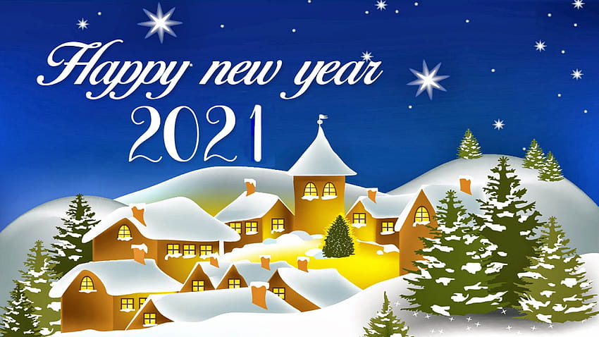 Happy New Year 2021 Best Wishes For Christmas Greetings Card 3840x2400 : 13, happy new year winter 2021 HD wallpaper
