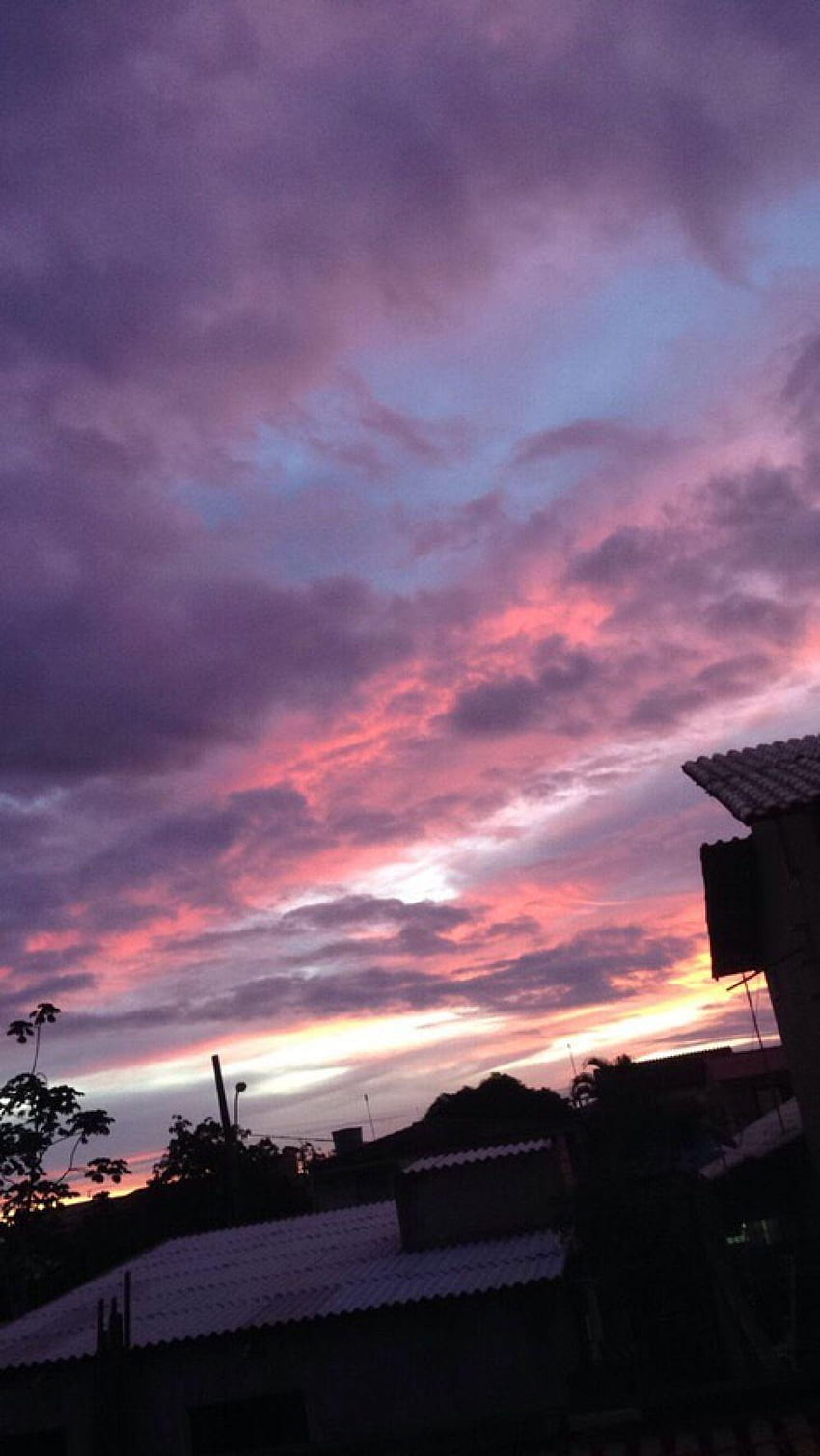 Aesthetic Sky, sunset skies HD phone wallpaper