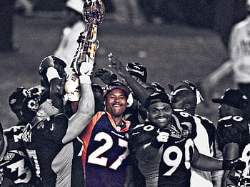 Steve Atwater Smiling Assassin Wallpaper by DenverSportsWalls