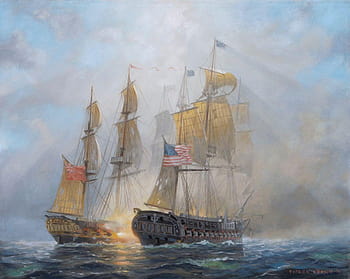 Patrick O'Brien. USS Constitution vs. HMS Java, 1812., uss constitution ...