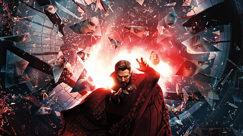 doctor strange in the multiverse of madness, movie poster, 2022 1366x768 , tablet, laptop, 1366x768 , background, 27785, dr strange movie HD wallpaper