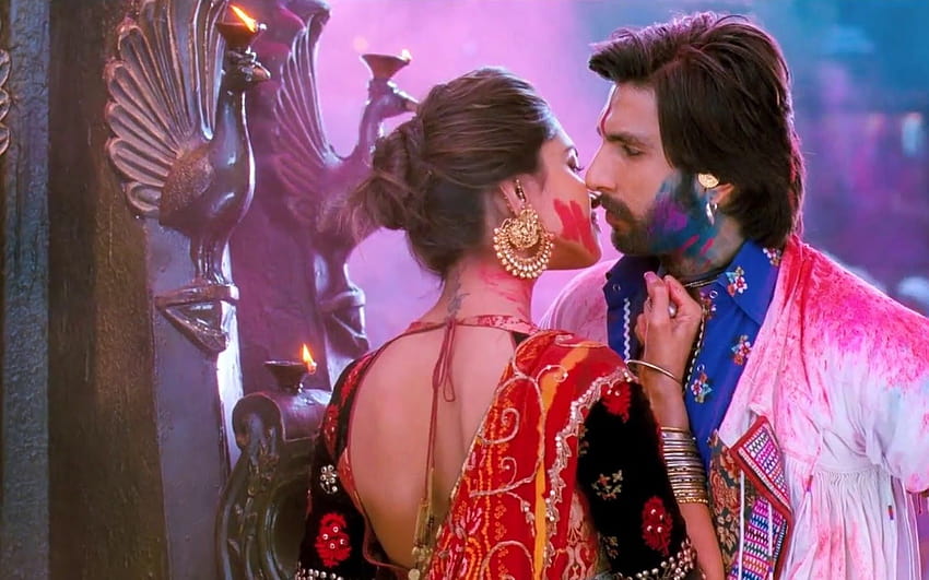 Jeder sieht sich den Ramleela-Film wegen dieses Paares Deepika Padukone & Ranveer Singh.Kissing s…, ramlila HD-Hintergrundbild