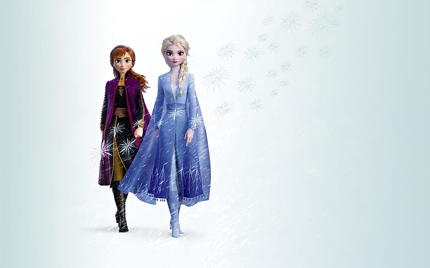 Anna, Elsa, Karlar Ülkesi 2, Film, Afiş arka planları &, elsa ve anna frozen 2 HD duvar kağıdı