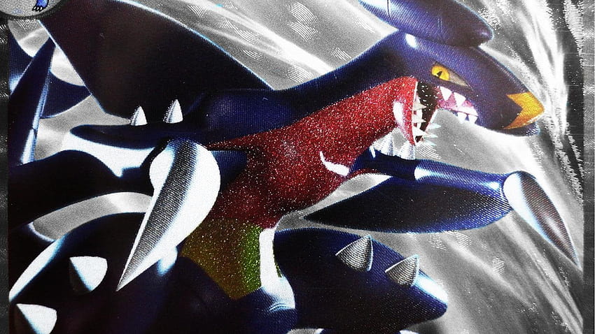 1600x900) Shiny Garchomp background, edited from a high, pokemon garchomp HD wallpaper