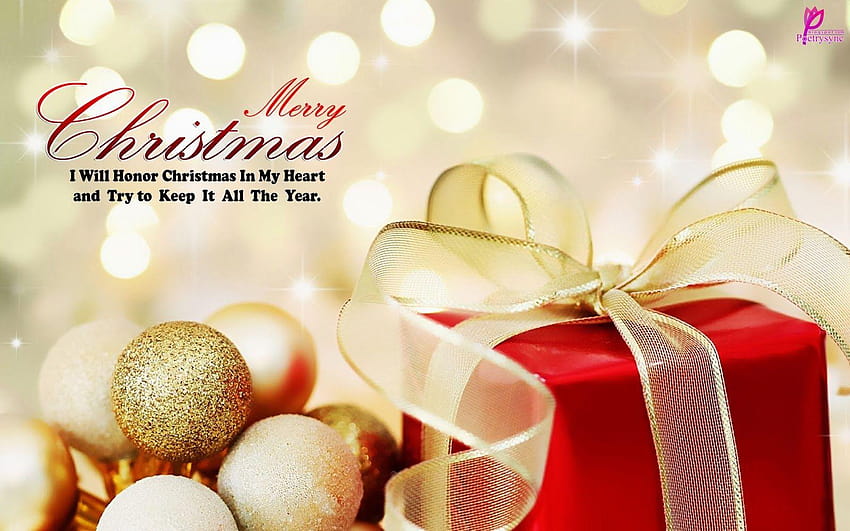 christmas gift wishes, christmas cards and gifts HD wallpaper