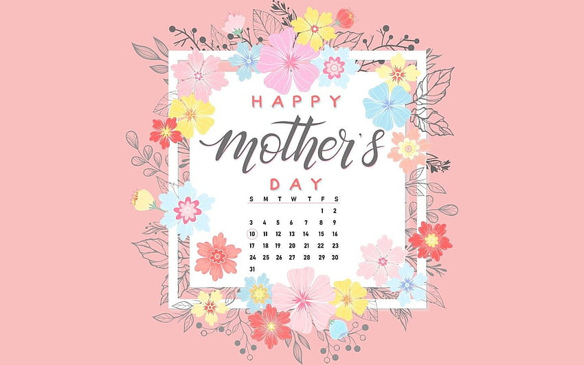 Date of 12 may 2019 on vintage wooden calendar on pink background. Minimal  style greeting card to celebrate Mother's day in 12 may 2019. Happy Mother'  Stock Photo - Alamy