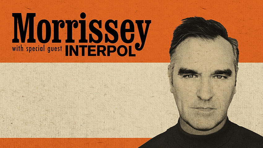 Morrissey werbuje Interpol na 14 randek w Ameryce Północnej, komputer Morrissey Tapeta HD