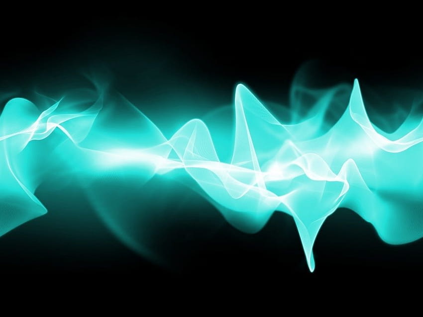 Turquoise Smoke Abstract, cool gaming tuoquoise HD wallpaper