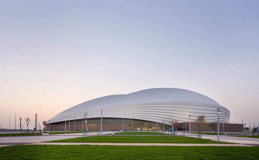 Zaha Hadid Architects Completes This Majestic Stadium for Qatar's 2022 World Cup, qatar stadium 2022 HD wallpaper