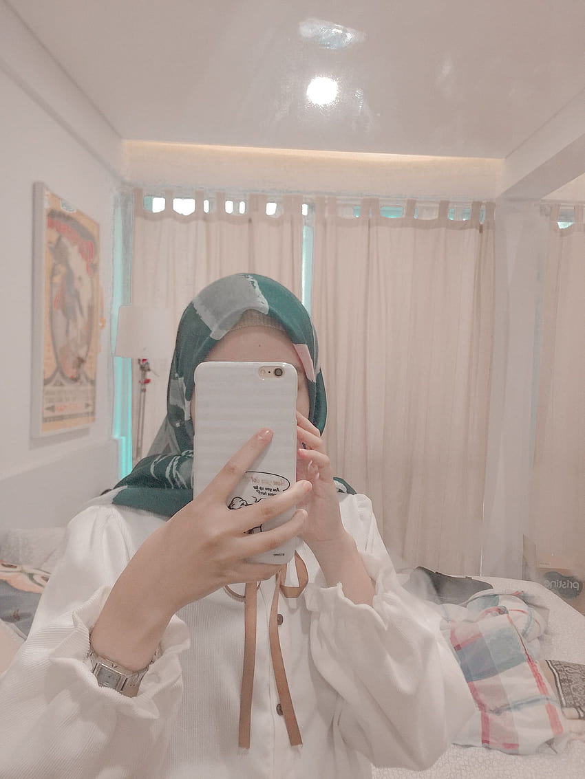 Temilla dwenty hijab look!, aesthetic girl hijab HD phone wallpaper