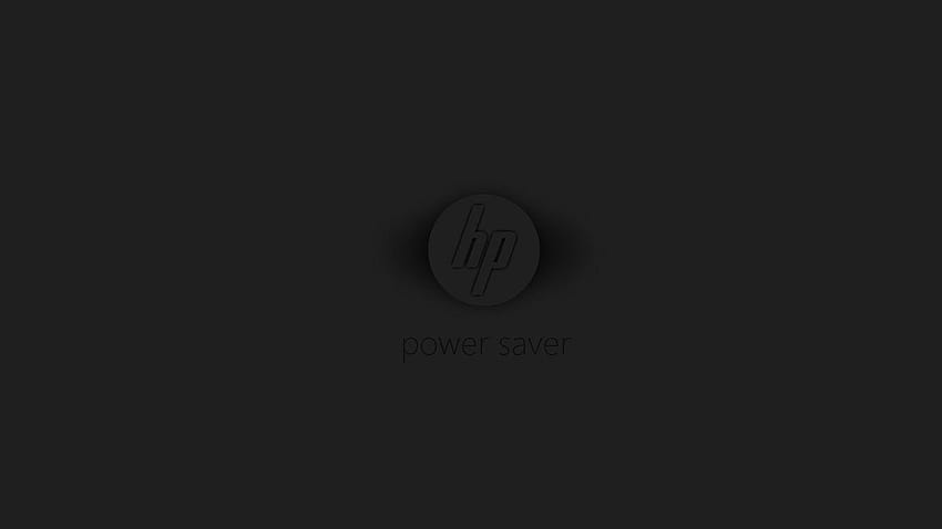 HP Hitam, logo hp gelap Wallpaper HD
