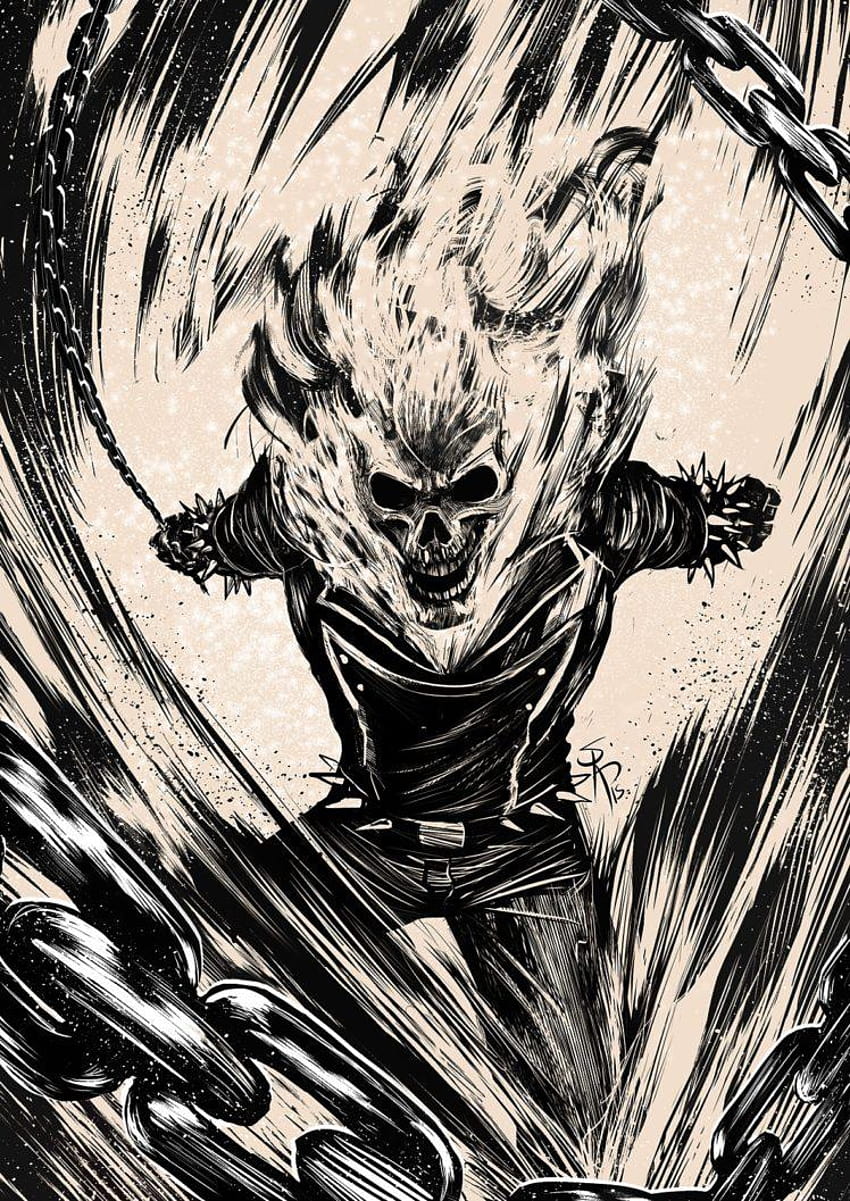Ghost Rider, Johnny Blaze / and Mobile, ghost rider mobile HD phone wallpaper