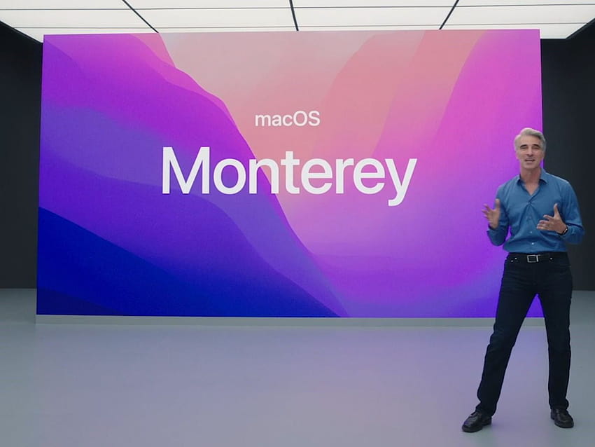 macOS Monterey vous permet d'exécuter des raccourcis et de partager des entrées entre Mac et iPad Fond d'écran HD