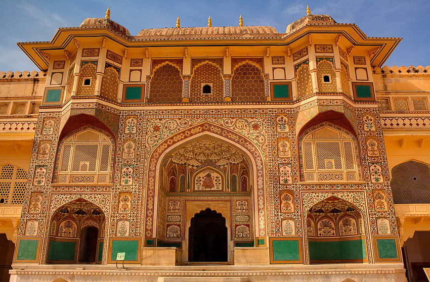 25 melhores palácios da Índia, palácio indiano papel de parede HD