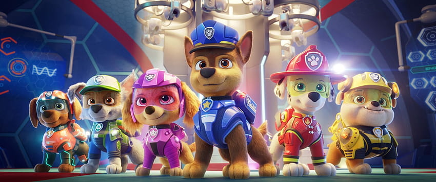 Paw Patrol: The Movie First Show New Pup Voiced by Kim Kardashian HD wallpaper