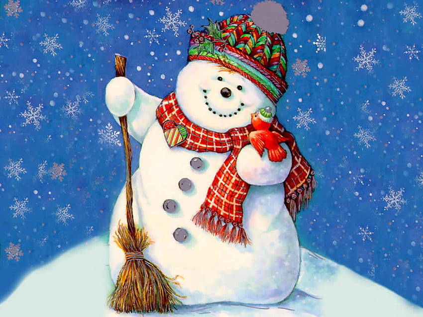 Christmas snowman 1600x1200 26328 [1600x1200] for your , Mobile ...
