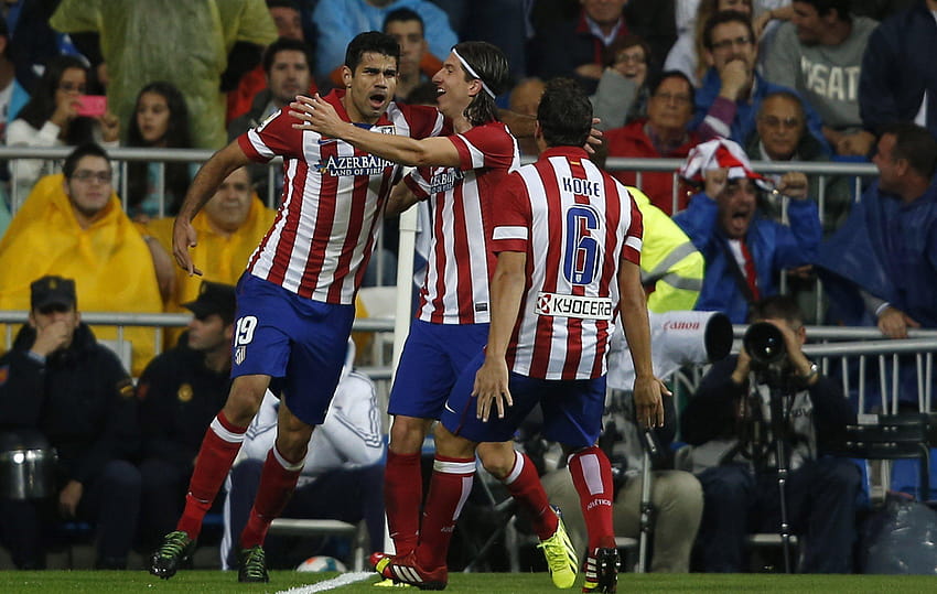 Diego Costa ve Koke, Atletico Madrid'de kalacak: Club sporting HD duvar kağıdı
