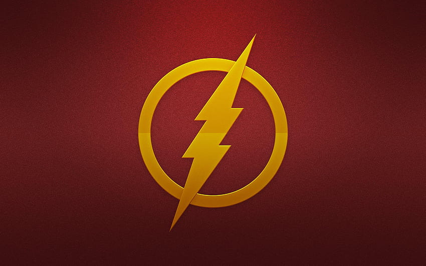 The Flash Symbol Group HD wallpaper