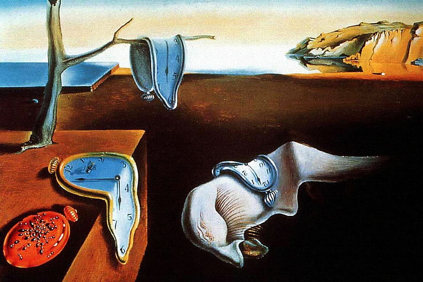 Salvador Dali A Persistência da Memória, Surrealismo para papel de parede HD