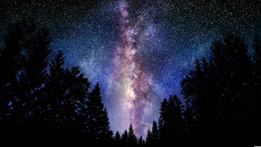 Milky Way Backgrounds iPhones 1920x1080, milkyway background HD wallpaper