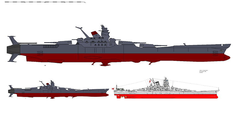 Default space battleship yamato anime style 0 340b by Thekobs on DeviantArt