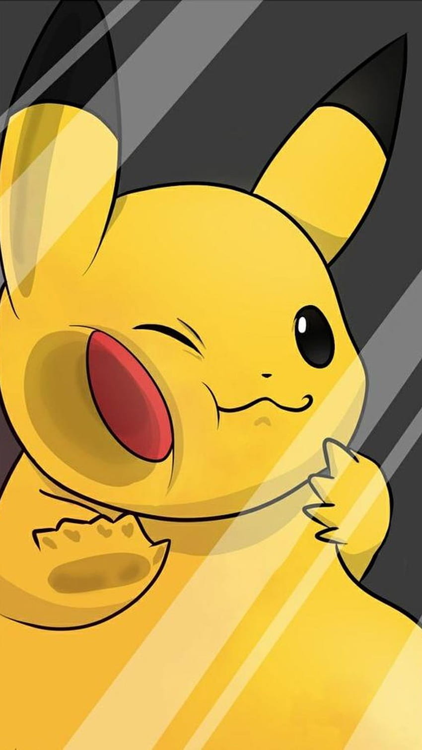 68 Готин Pokemon iPhone, телефон pikachu HD тапет за телефон